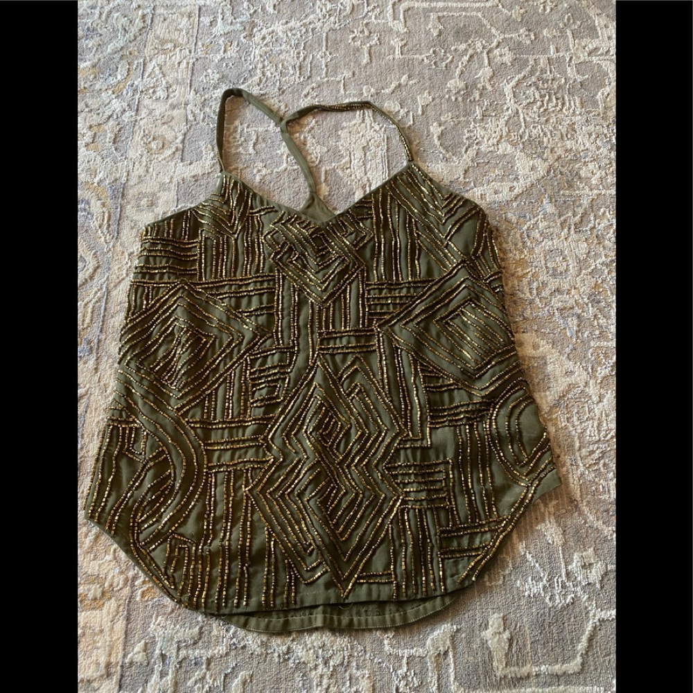 Ralph Lauren beaded tank